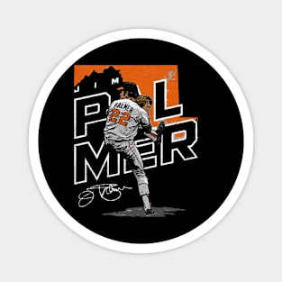 jim palmer player map Magnet